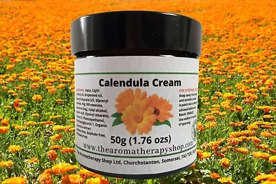 Calendula Cream (a Natural Skin Care Cream With Organic Extracts) • £8.95