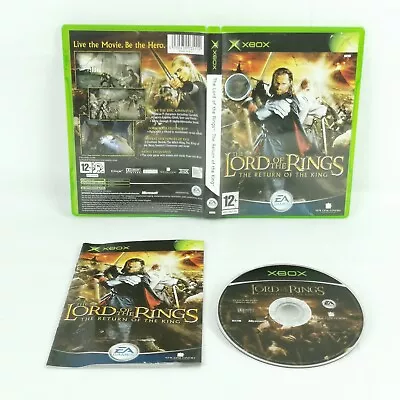 The Lord Of The Rings The Return Of The Kings Xbox Original Complete PAL • £7.99