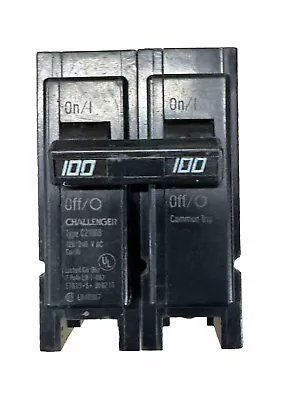 Challenger 100 Amp 2 Pole Main Circuit Breaker Type C2100B • $30