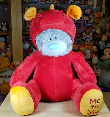 Me To You Fluffy Plush Large Tatty Teddy Bear Soft Toy Valentines Day Red Dragon • $50