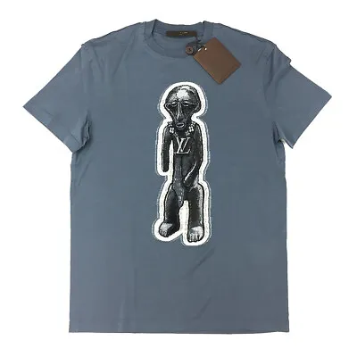 Louis Vuitton Short Sleeve Crew Neck T-shirt Chapman Zulu Statue Size XXS • £450.09