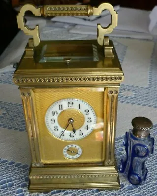 £2009.38 • Buy Antique French Striking Repeater Alarm Carriage Clock By ARSENE MARGIN