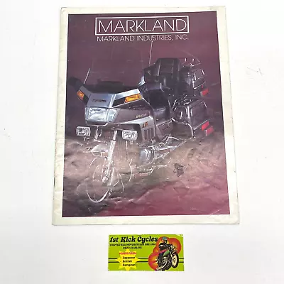 Vintage Markland Industries Gl1200 Gl 1200 Goldwing Ad Pamphlet • $14.99