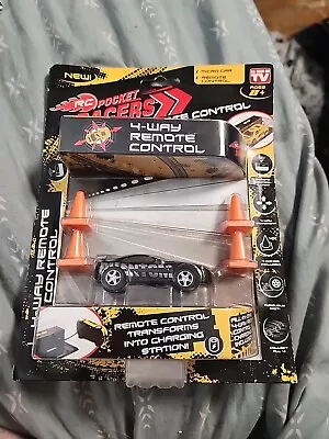 RC Pocket Racers With 4 Way Remote Control Black Phantom Micro Car* • $37.99