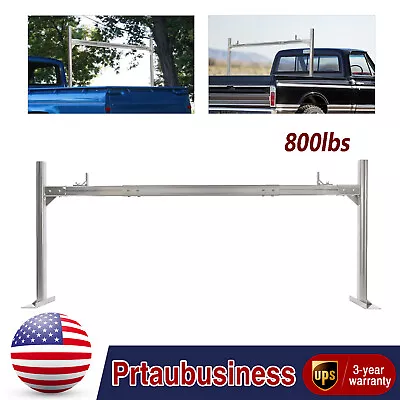 800lbs Capacity Pick Up Truck Ladder Adjustable Truck Rack Trailer 71*14*34in • $167.30