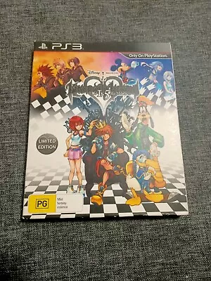 Kingdom Hearts Hd 1.5 Remix Limited Edition Ps3 - Good Condition • $24