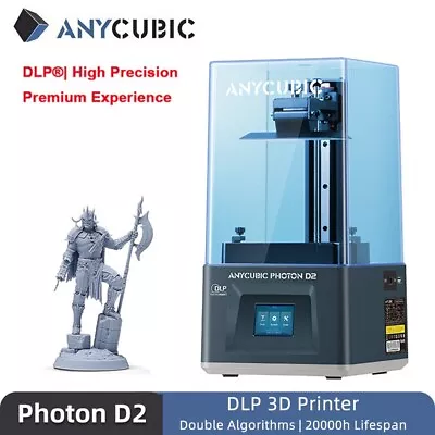 ANYCUBIC Photon D2 Resin DLP 3D Printer Ultra-Silent Printing High Precision • $179