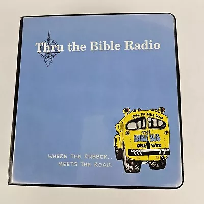 RARE Thru The Bible Radio Network Dr J. Vernon McGee 18 CD Set Genesis • $85