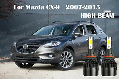 LED For Mazda CX-9 2007-2015 Headlight Kit 9005 HB3 6000K CREE Bulbs HIGH Beam • $25.05