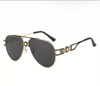 Versace Sunglasses Brand New No Box Or Case - Gold • $57.99