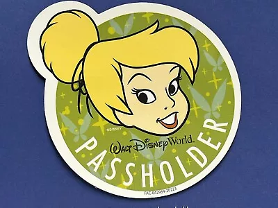 NEW 2020 Welcome Back Tinkerbell Walt Disney World Annual Passholder Car Magnet • $22