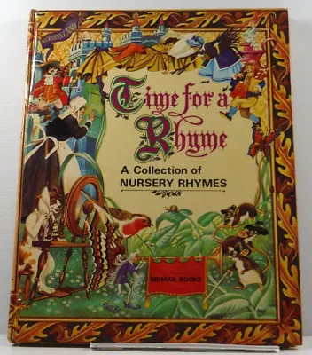 Time For A Rhyme A Collection Of Nursery Rhymes By Lucy Kincaid Children's Book • $21.21