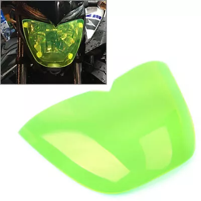 For YAMAHA MT25 15-21 MT-03 15-19 Headlight Guard Shield Screen Lens Cover Green • $21.20