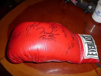 Boxing! Muhammad Ali AKA Cassius Clay Signed Glove With Others. • $850