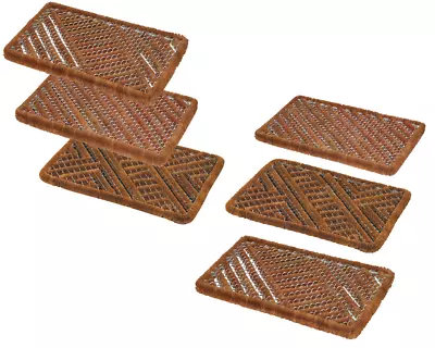 £99.99 • Buy Boston Traditional Coir Boot Scrapper Doormat With Metal Frame Door Scraper Mats