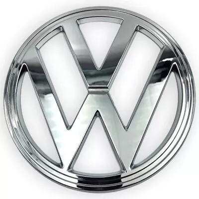 182mm Chrome Front Emblem 241853601e Volkswagen T2 Bus Transporter 1973-1979 • $34.85