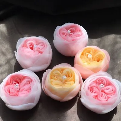 £7.33 • Buy Flower Candle Wax Candles Silicone Mold Soap Mold Flower Mould Rose Candle Mold