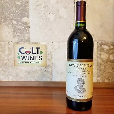 $199.99 • Buy RP 94 Pts! 2012 Grgich Hills Estate Yountville Old Vines Cabernet Sauvignon