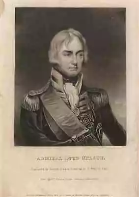 Charles Turner A4 Photo Horatio Nelson 1823 • £8.99