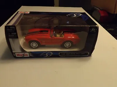 Maisto: 1965 Ford Shelby Cobra 427: RED: Scale 1/24: New In Box • $12