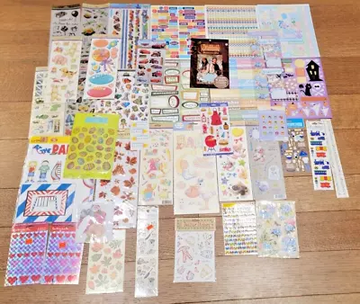 Qty 38 Stickers Birthday Baby Holidays Hearts Kids Flower Disney Pirates + More • $16.99