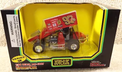 Aaron Berryhill 1:24 World Of Outlaws WOO Sprint Dirt Car Racing Champions 1994 • $35