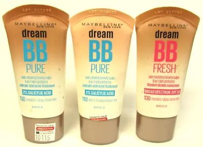 Maybelline New York Dream Pure Skin Clearing BB Cream Sealed YOU PICK • $5.75