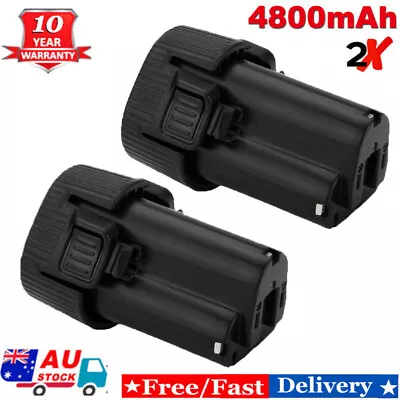 2x BL1013 Battery For Makita 10.8V 4.8Ah BL1014 BL1015 194550-6 194551-4 LCT203W • $34.89