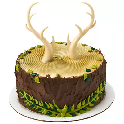 1 Buck Deer Antler Decoset Hunting Birthday Party Wedding Cake Topper Decoration • $9.10