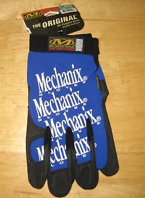 Mechanix Wear Original XL Gloves Blue & Black XL XLarge MG-03-011 New • $15.99