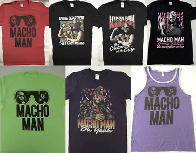 Randy Macho Man Randy Savage Wrestling T-Shirt • $5