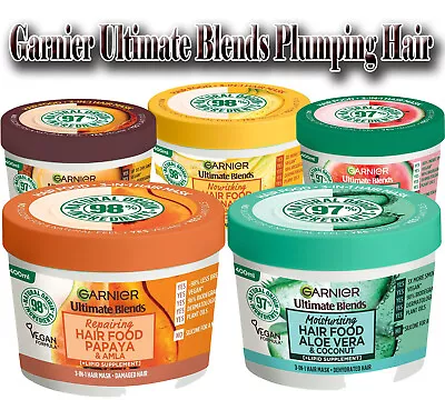 Garnier Ultimate Blends Hair Food Papaya 3-in-1 Damaged Hair Mask Treatment 3 • £5.99