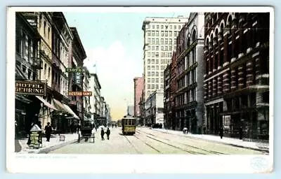 MEMPHIS Tennessee TN ~ MAIN STREET Scene 1906 Detroit Photographic  Postcard • $6.78