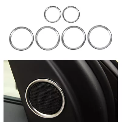 6pcs Side Speaker Cover Ring Bezel Trim For Land Rover Discovery Sport 2015-2018 • $24.90