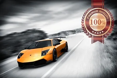 90x60CM LAMBORGHINI MURCIELAGO SUPER CAR SPORTS LAMBO POSTER PRINT PREMIUM • $29.95