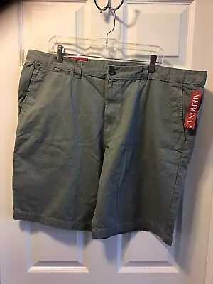 Merona Men's Shorts Size 42 Gray Chino Shorts 11” Inseam Grey • $10.90