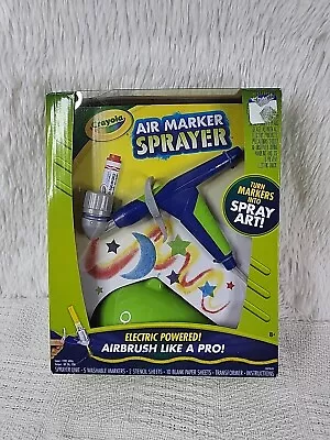 Crayola Air Marker Sprayer Art Tool Turns Markers Into Spray Art Airbrush Crafts • $10