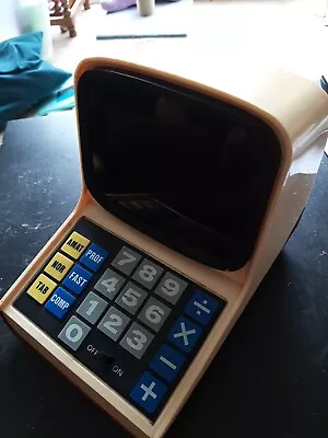 Rare Vintage Calculator Retro Toy Kiddy Computer From Hong Kong LO-7801 • $59.82