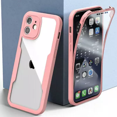 360 Full Body Case For IPhone 15 14 13 12 11 Pro Max XR X XS Max 7 8 Plus SE • $9.99