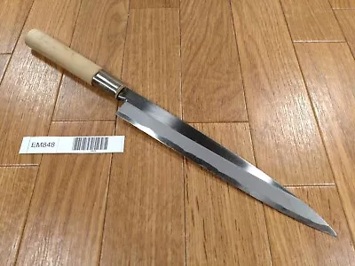 Japanese Chef's Kitchen Knife Yanagiba Vintage Sushi From Japan 205/350mm EM848 • $90.71