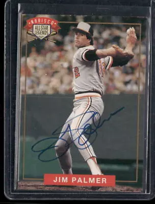 1994 Nabisco All-Star Legends Autographs / HOF Jim Palmer ON-CARD AUTO • $2.80