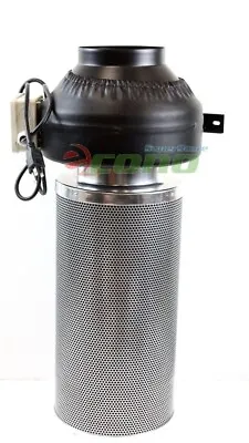 6  Inch Inline Fan &  Air Carbon Filter Scrubber Virgin Charcoal Odor Filters • $149.95