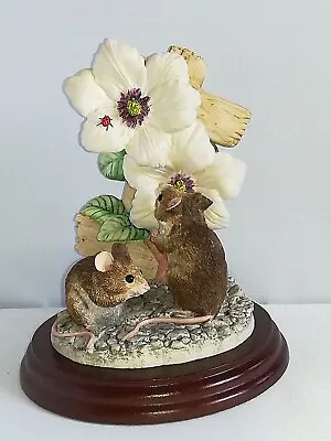 £62.55 • Buy BORDER FINE ARTS, GARDEN GUESTS, MICE, 1997, BO199,Original, Very Rare, A. WALL.