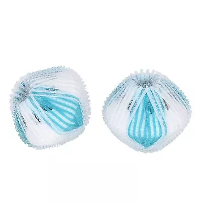6Pcs Laundry Ball Clothes Cleaning Tool Hair Lint Removal BlueWhite UK MAI • £12.39