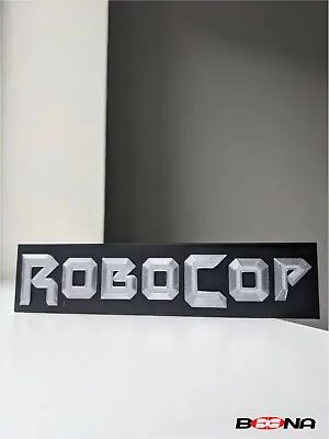 £13.59 • Buy Decorative ROBOCOP Self Standing Logo Display 