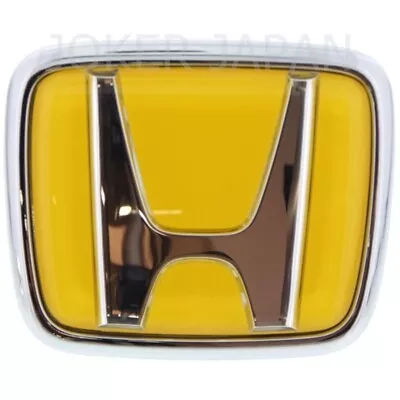 Honda Genuine S2000 Yellow Front Emblem Badge Ornaments 75700-S2A-000ZF OEM JDM • $56