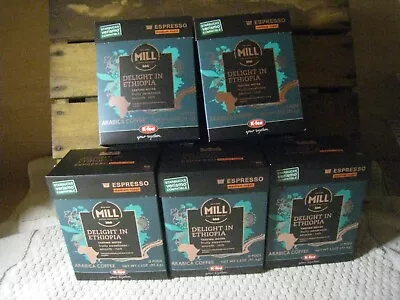 Mr & Mrs Mill Delight In Ethiopia Espresso Pods 60 NEW Old Stock Verismo K-fee • £30.36