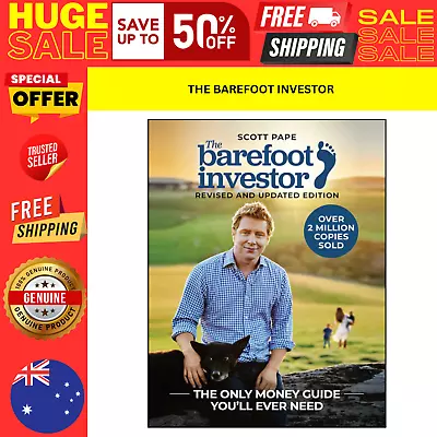 The Barefoot Investor Book By Scott Pape 2022 Revised Version Six Figure House • $24.70