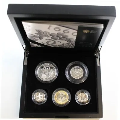 £95 • Buy 2010 Silver 5 Coin Proof Set | 67.28 Gram (2.16 Oz) Sterling .925 Bullion