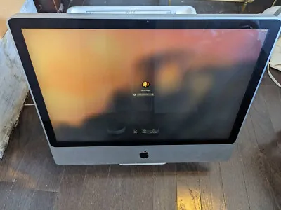 Apple IMac Mac 2008 A1225 MB398LL/A 24  4GB RAM 640GB HDD And Wacom Tablet • $1650